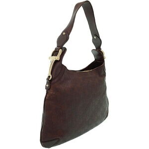 Gucci Hobo ssima Bag Shoulder Hobo One Brown